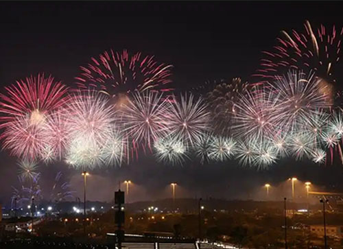 金门县焰火晚会